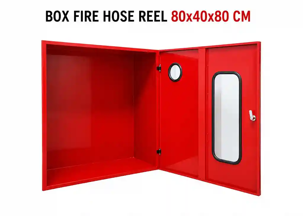 Thumbnail Box Fire Hose Reel 80x40x80 cm