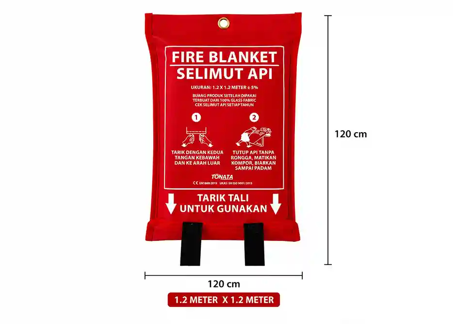 Thumbnail Fire Blanket Soft Case – Selimut Api Fiberglass 100% Portabel