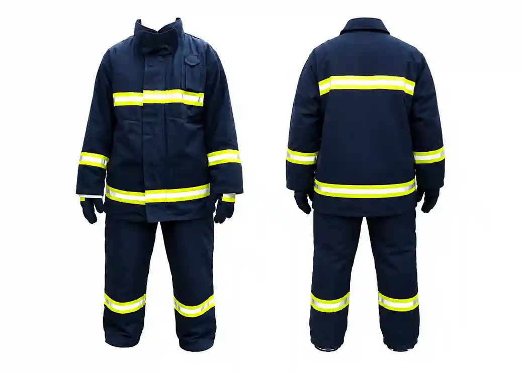 Fire Fighting Suit Navy Katun Tahan Api 280gsm