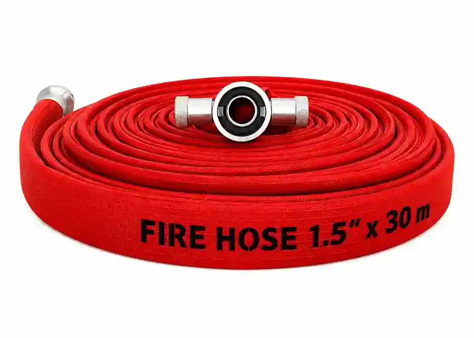 Fire Hose Rubber Instantaneous 1.5" x 30m