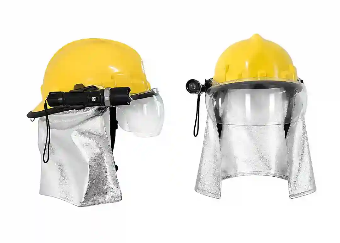 Helm Pemadam Kebakaran Warna Kuning – ABS Composite Tahan Benturan & Panas