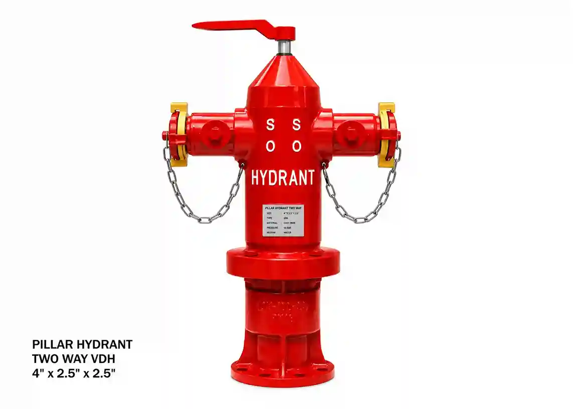 Pillar Hydrant Two Way VDH 4"x2.5"x2.5"